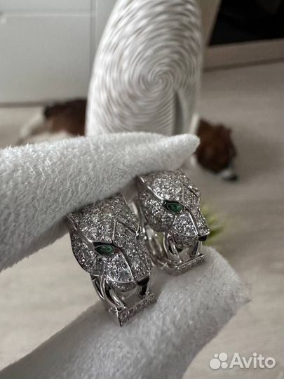 Серьги Panthère DE cartier