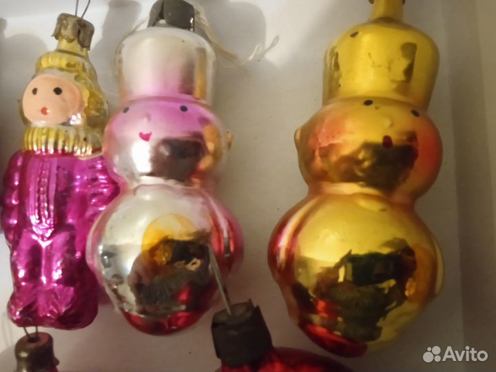 Елочные игрушки СССР