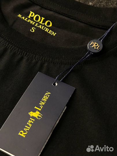 Футболка Polo Ralph Lauren черная новая