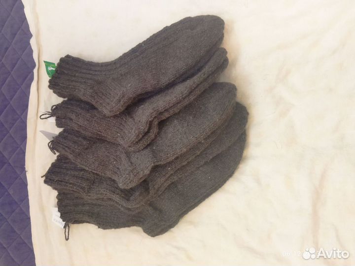 Носки вязаные ручной работы мужские и женские