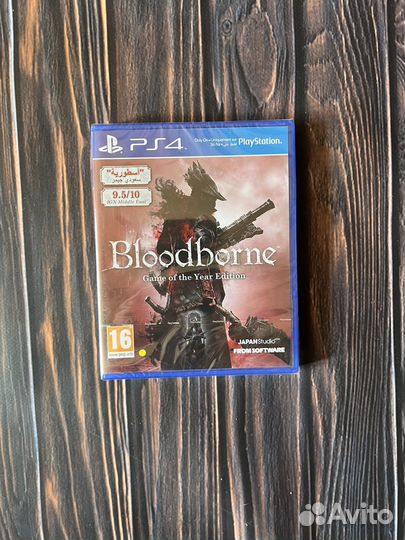 Bloodborne goty ps4 (диск новый)