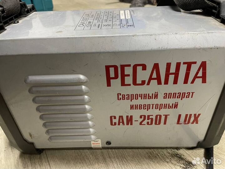 Сварочный аппарат инверторный Ресанта саи-250Т LUX