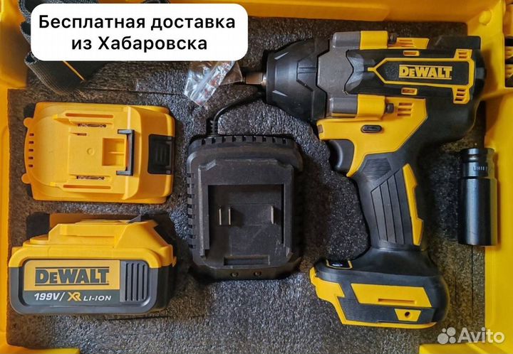 Аккумуляторный гайковерт DeWalt 800 Нм (Арт.61464)