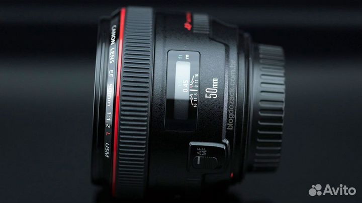 Canon 50 mm 1.2L