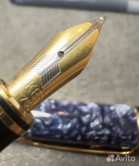 Перьевая ручка Parker Duofold Marbled Blue MK1