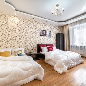 1-к. квартира, 43 м², 2 кровати