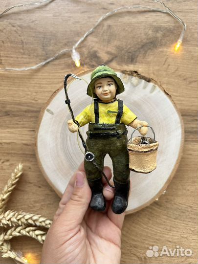 Ватная игрушка