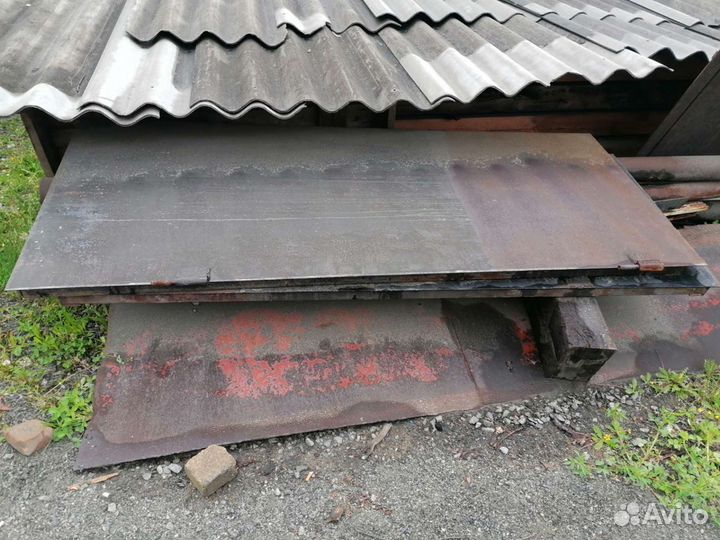 Ворота гаражные металлические б/у