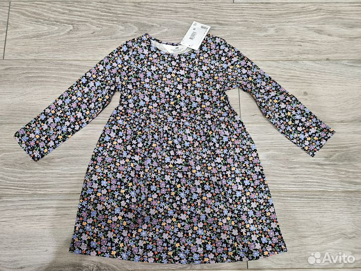 Платье новое h&m 98-104, 110-116