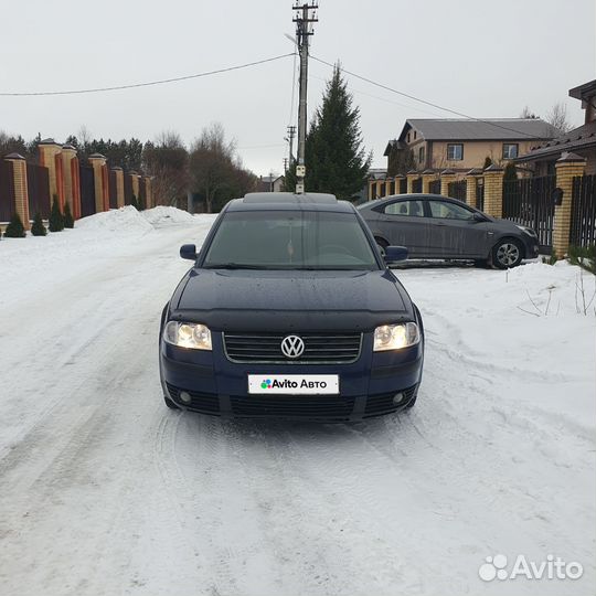 Volkswagen Passat 1.8 МТ, 2003, 252 000 км