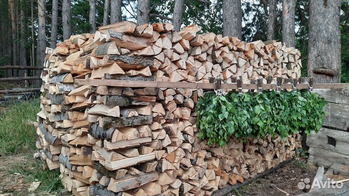 Дрова колотые