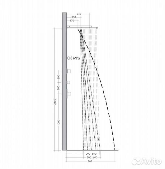 Hansgrohe Rainfall 240 Air 28410000