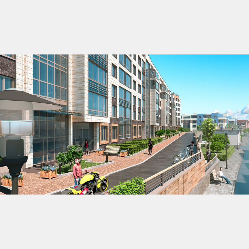 2-к. квартира, 65,3 м², 5/7 эт.