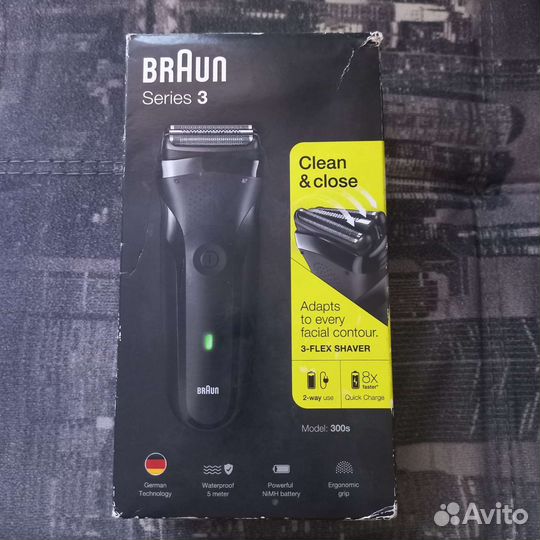 Бритва электрическая braun 3