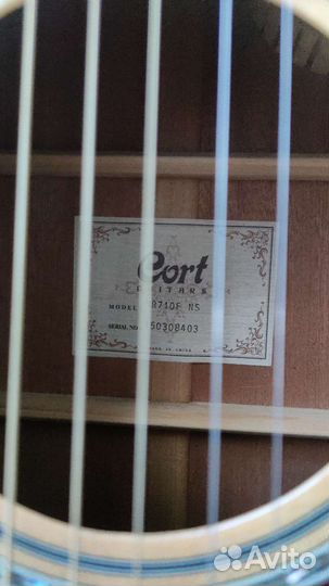 Электроакустическая гитара cort MR710F-NS