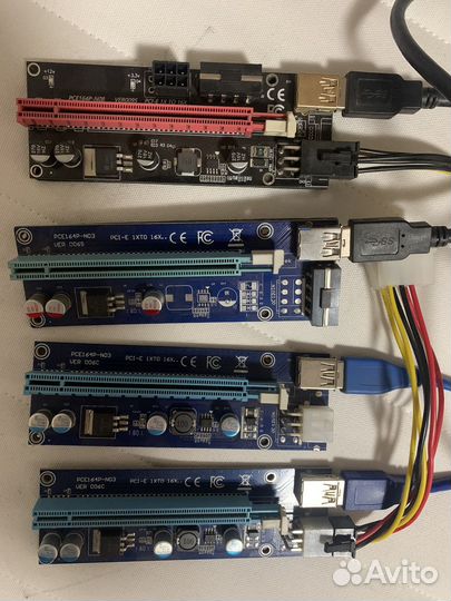 Райзер pci-e 006 и 009