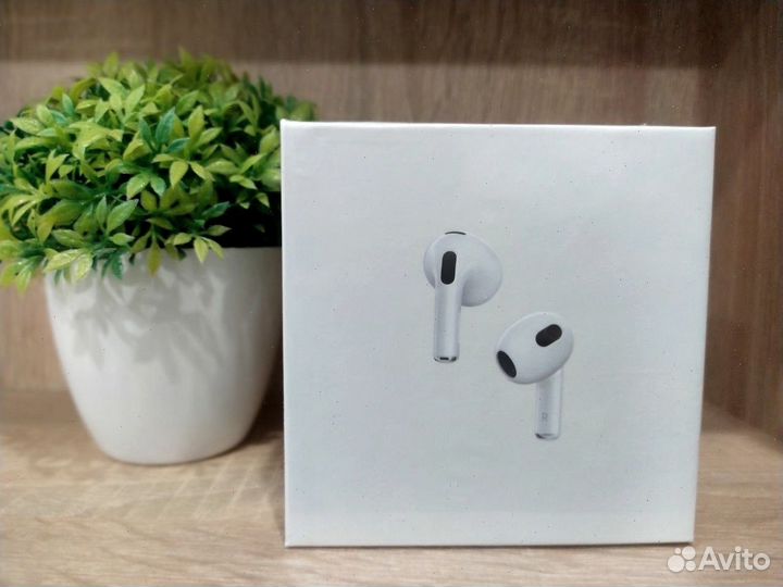 Airpods 3 (1:1 оригинал) + доставка