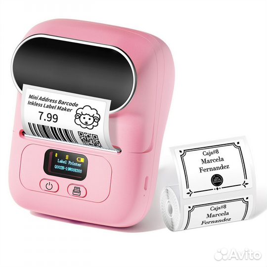 Принтер блютуз. Печать ценников. Phomemo m110