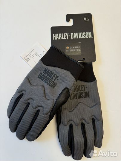 Перчатки Harley Davidson Dyna Knit grey