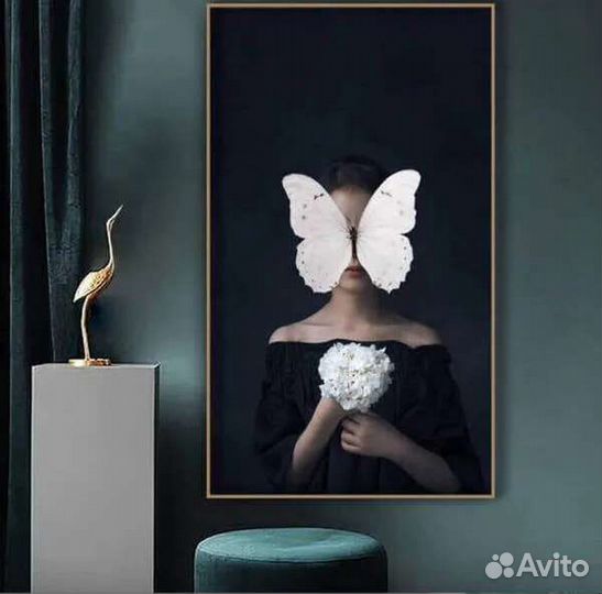 Картина маслом девушка сюрреализм