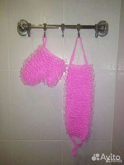 Мочалка ручной работы