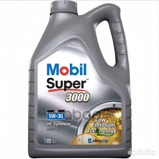 Mobil Super 3000 XE 5W30 (5L) масло моторAPI S
