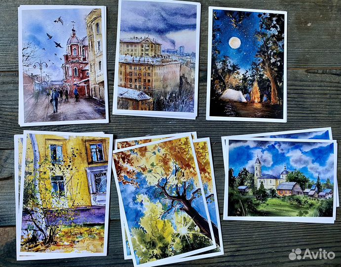 Авторские почтовые открытки