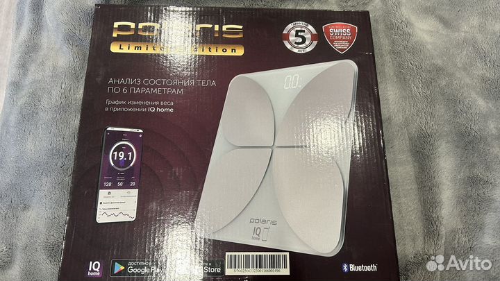 Весы напольные polaris PWS 2081DG IQ home