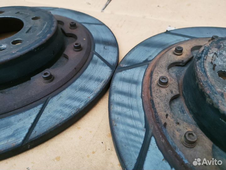 Составные тормозные диски задние 340х8мм 5х114