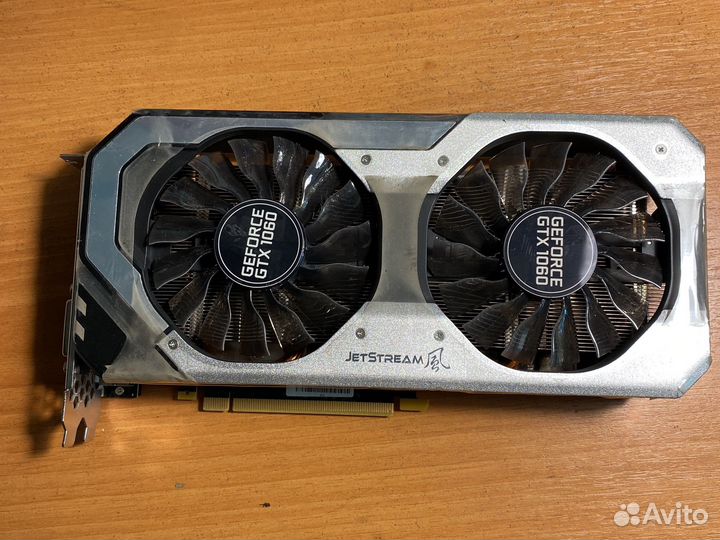 Видеокарта gtx 1060 6gb JetStream