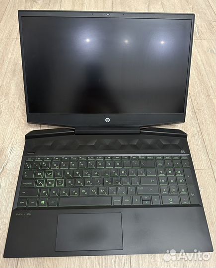 HP Pavillion gaming laptop model 15-dk1074ur