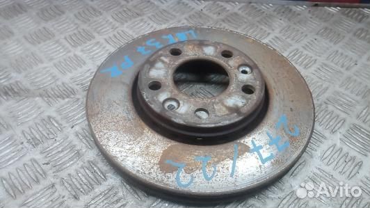 Диск тормозной передний renault megane 3 (LNK37N601)