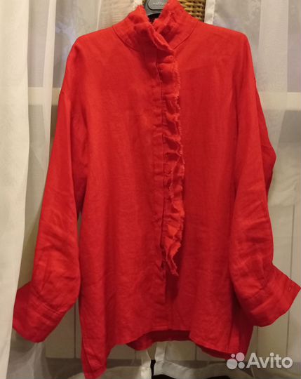 Блузка лен