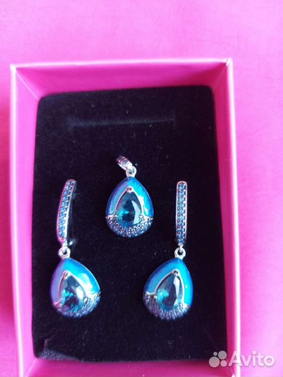 Серебряные серьги