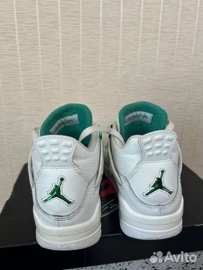 Nike Air Jordan 4 Retro Green Metallic