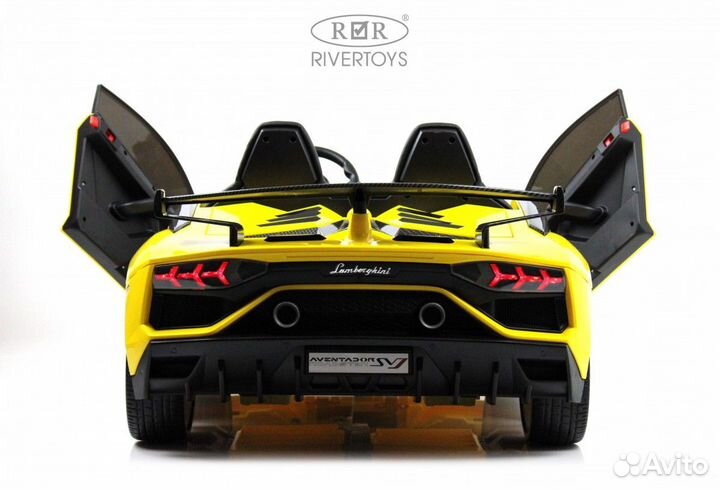 Электромобиль детский Lamborghini Aventador новый