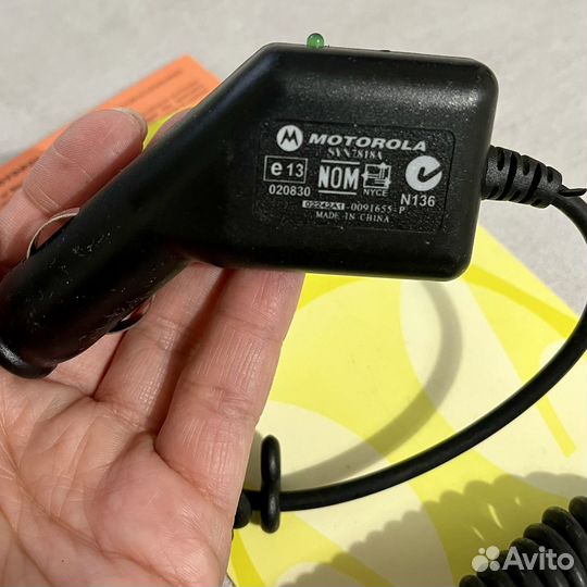 Зарядное устройство на ретро телефон Motorola C350
