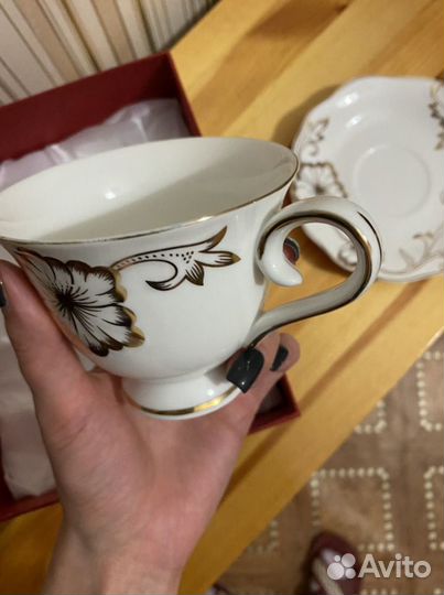 Чашка с блюдцем