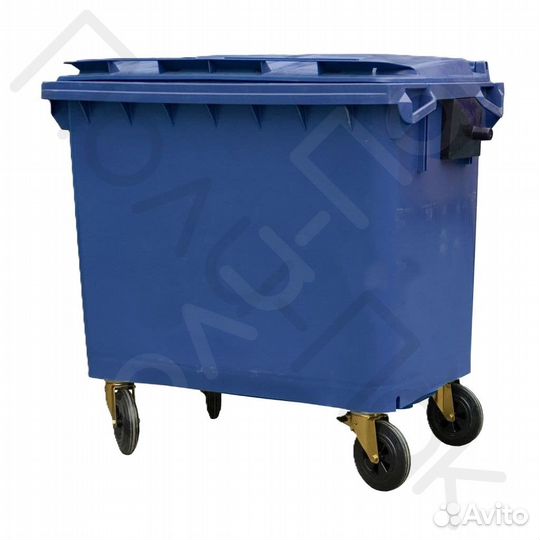 Мусорный пластиковый бак 770л R3288