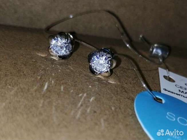 Серебряные серьги
