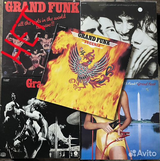 Grand Funk виниловые пластинки фирменные