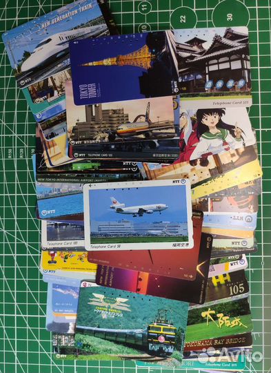 Телефонные карты Японии 105 шт