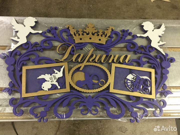 Лазерная резка, гравировка, раскрой материала