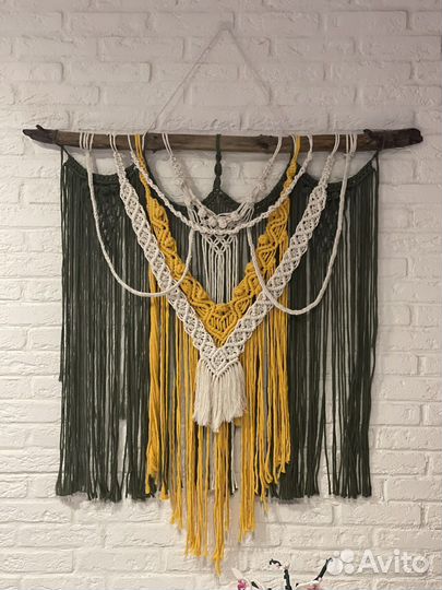 Макраме панно