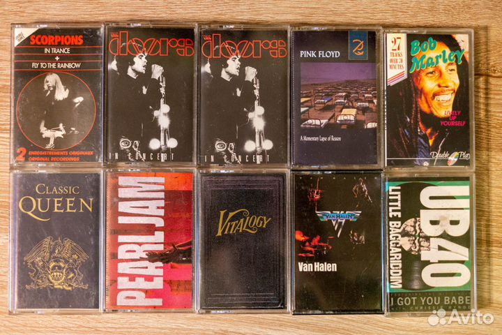 Аудиокассеты, США, оригиналы