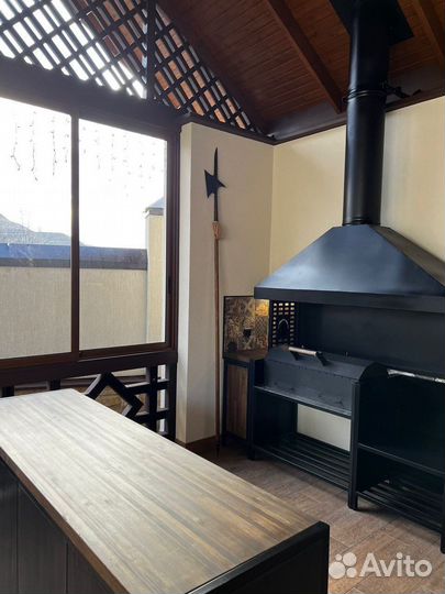 Мангальная зона лофт