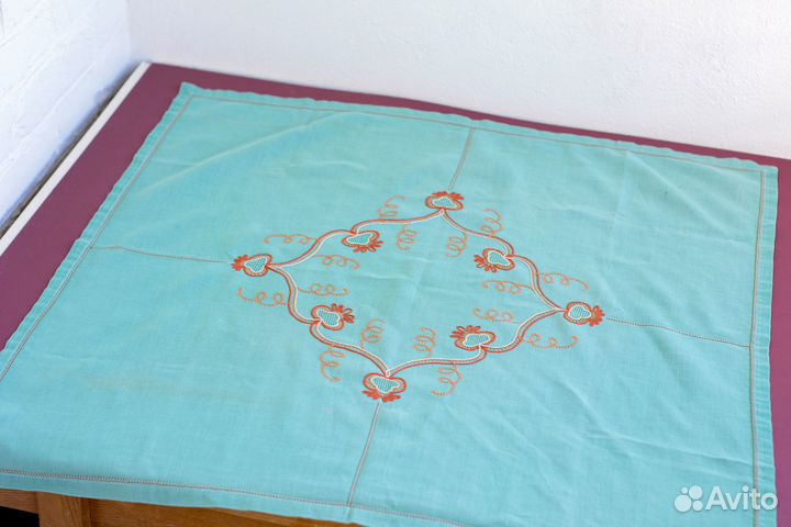 Скатерть салфетки полотенца 2шт. для Саши