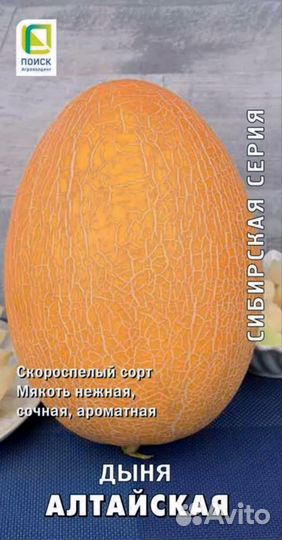 Дыня. Набор семян дынь двух сортов