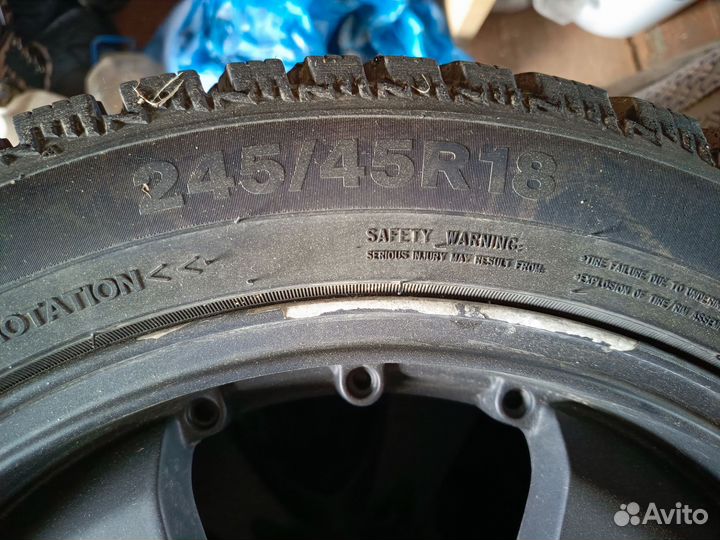 Зимние колеса r18 triangle