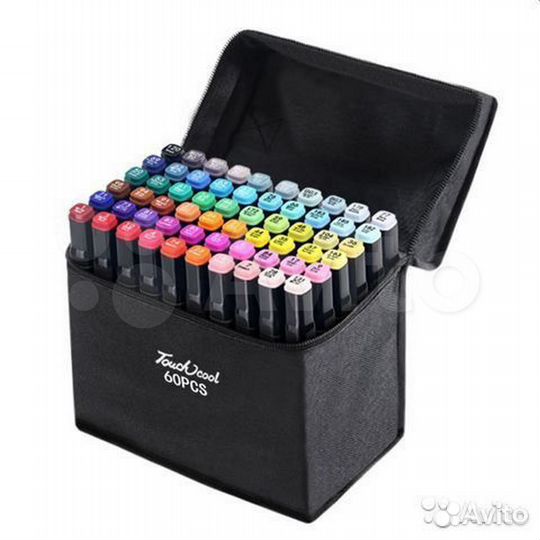 Набор Маркеров Touch для скетчинга 60 шт